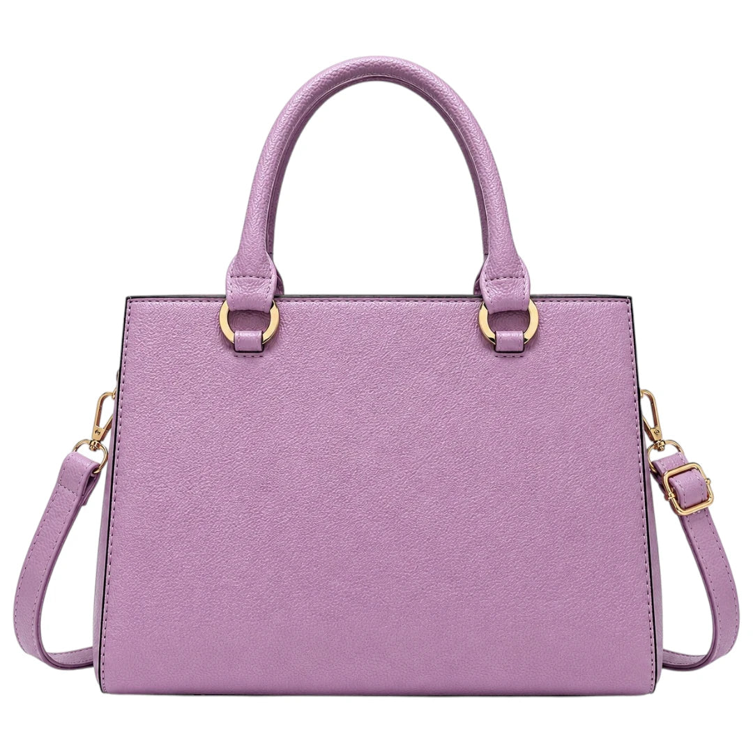 Bagford Lavender Luxe Women’s Satchel Handbag
