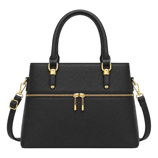 Bagford Black Avenue Women’s Satchel Handbag