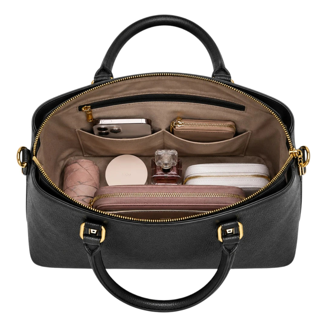 Bagford Black Avenue Women’s Satchel Handbag