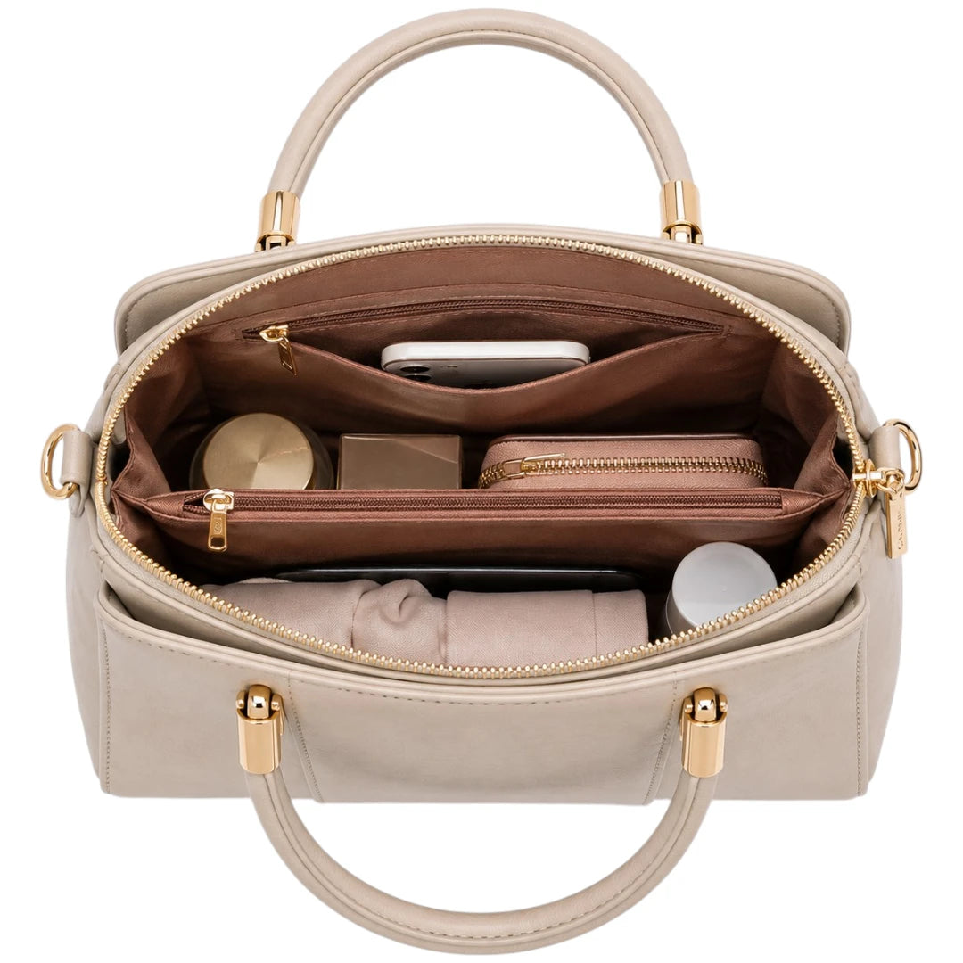 Bagford Ivory Grace Women’s Satchel Handbag