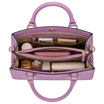 Bagford Lavender Luxe Women’s Satchel Handbag