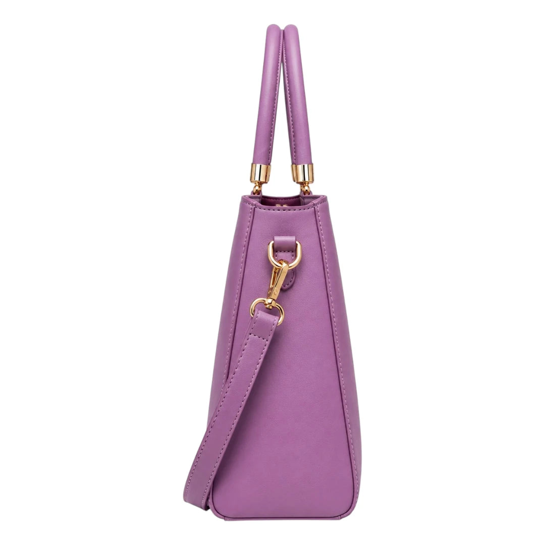 Bagford Purple Poise Women’s Satchel Handbag