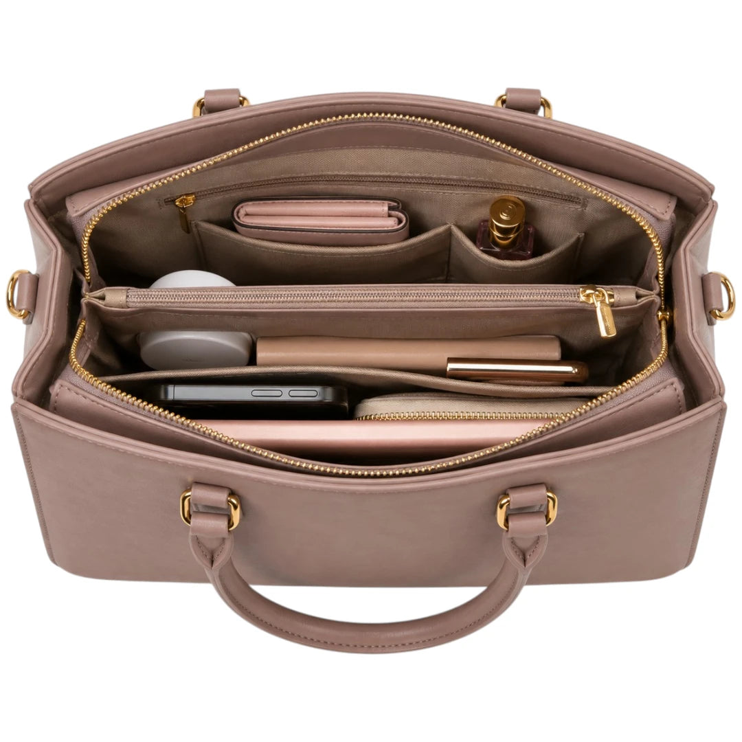 Bagford Refined Taupe Women’s Satchel Handbag